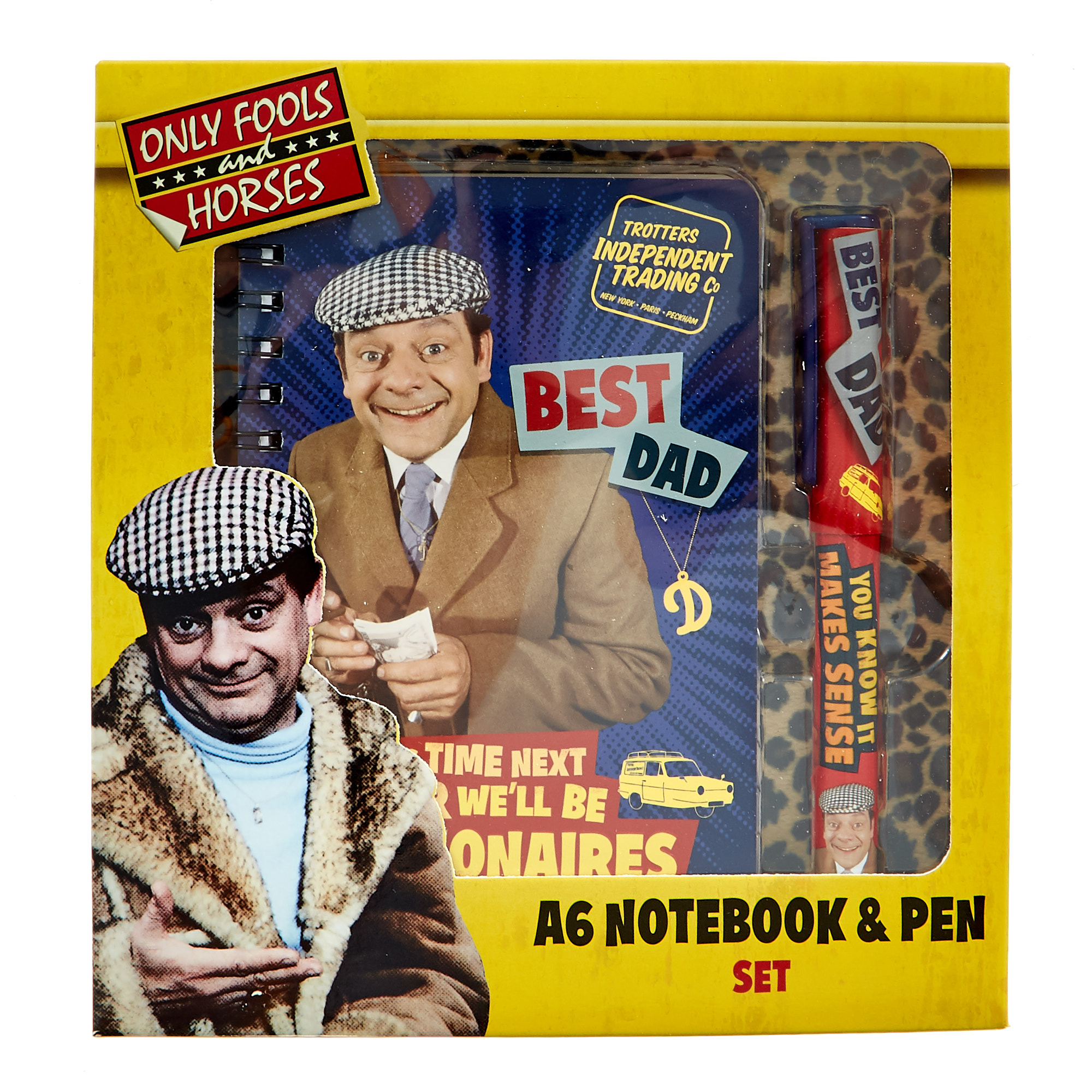 Best Dad Only Fools & Horses Notebook & Pen Set